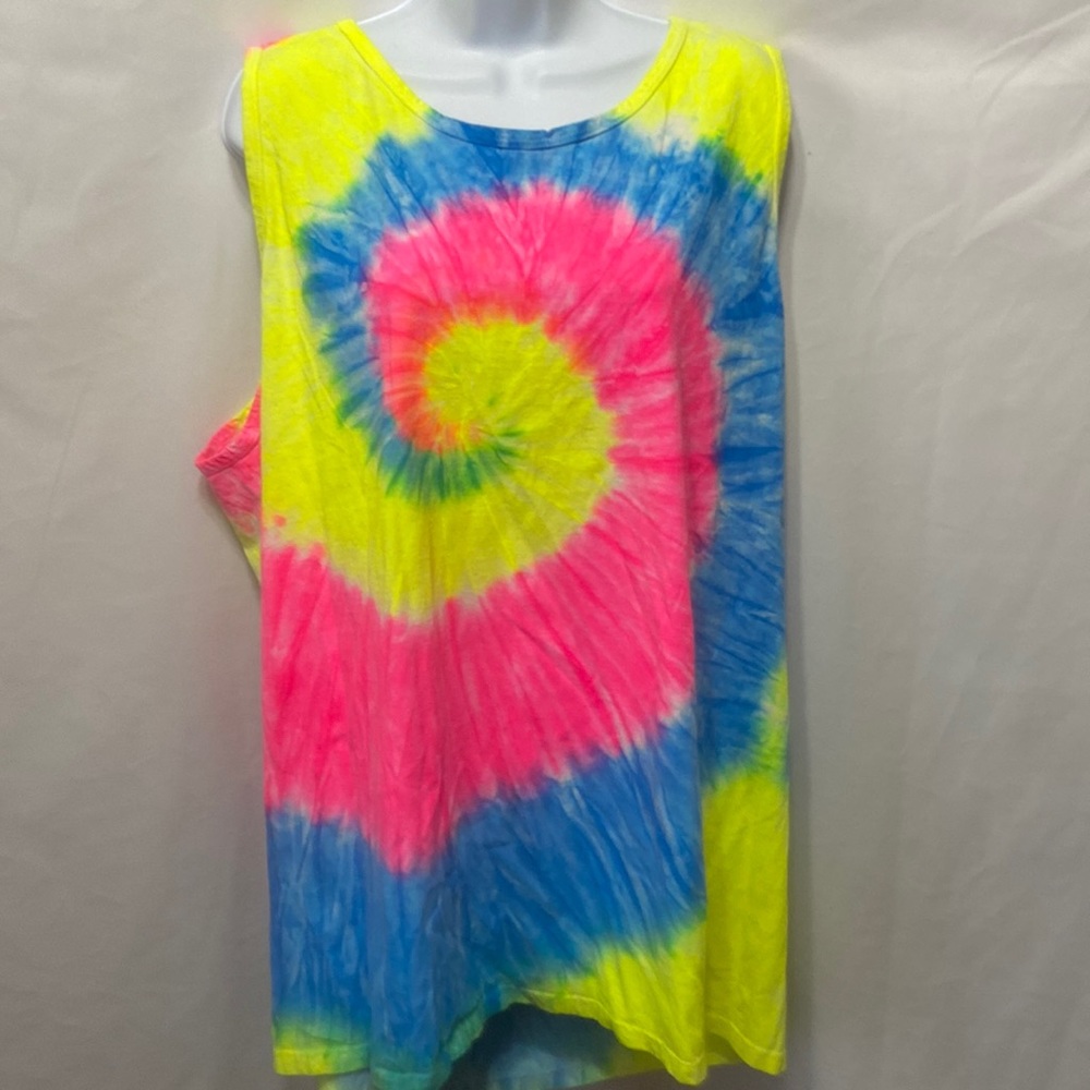 Port & Company tye-dye tank top